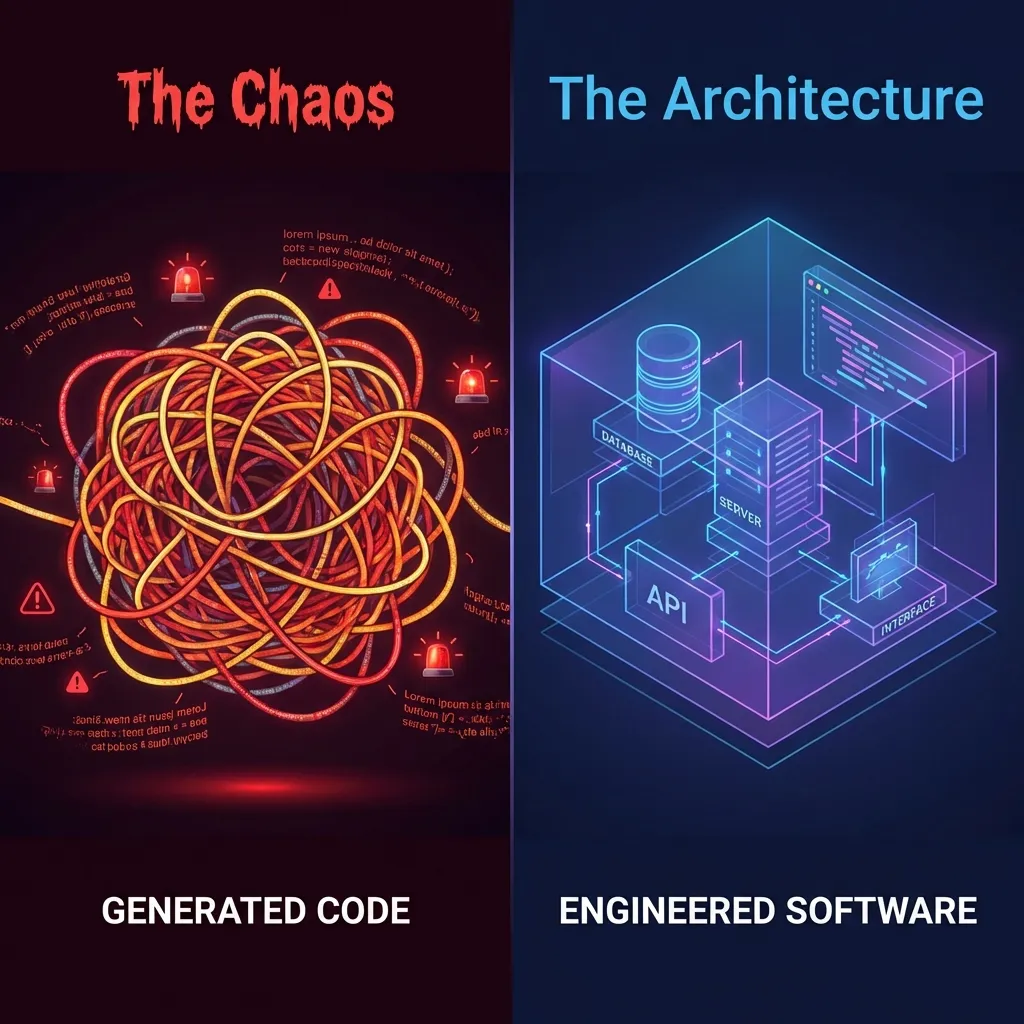 Spaghetti Code vs Planned Architecture