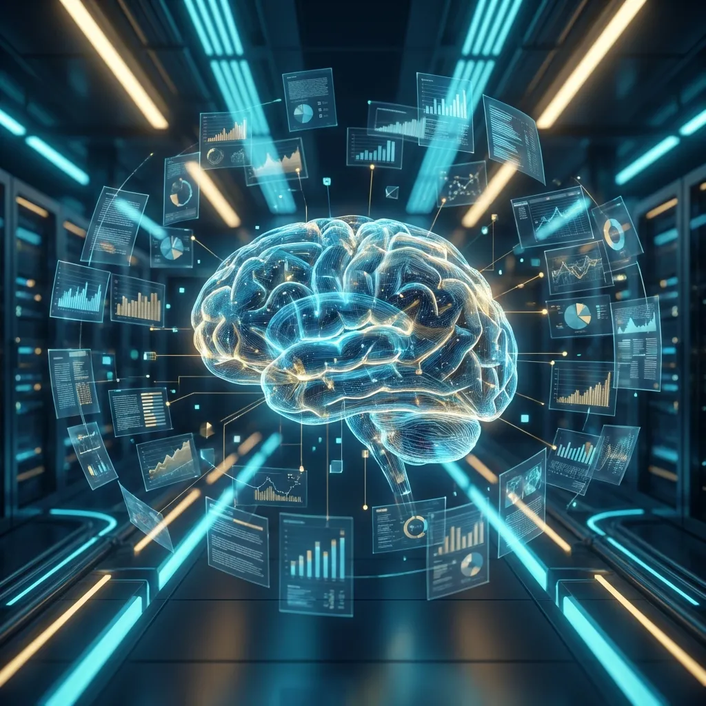 Digital Brain Concept