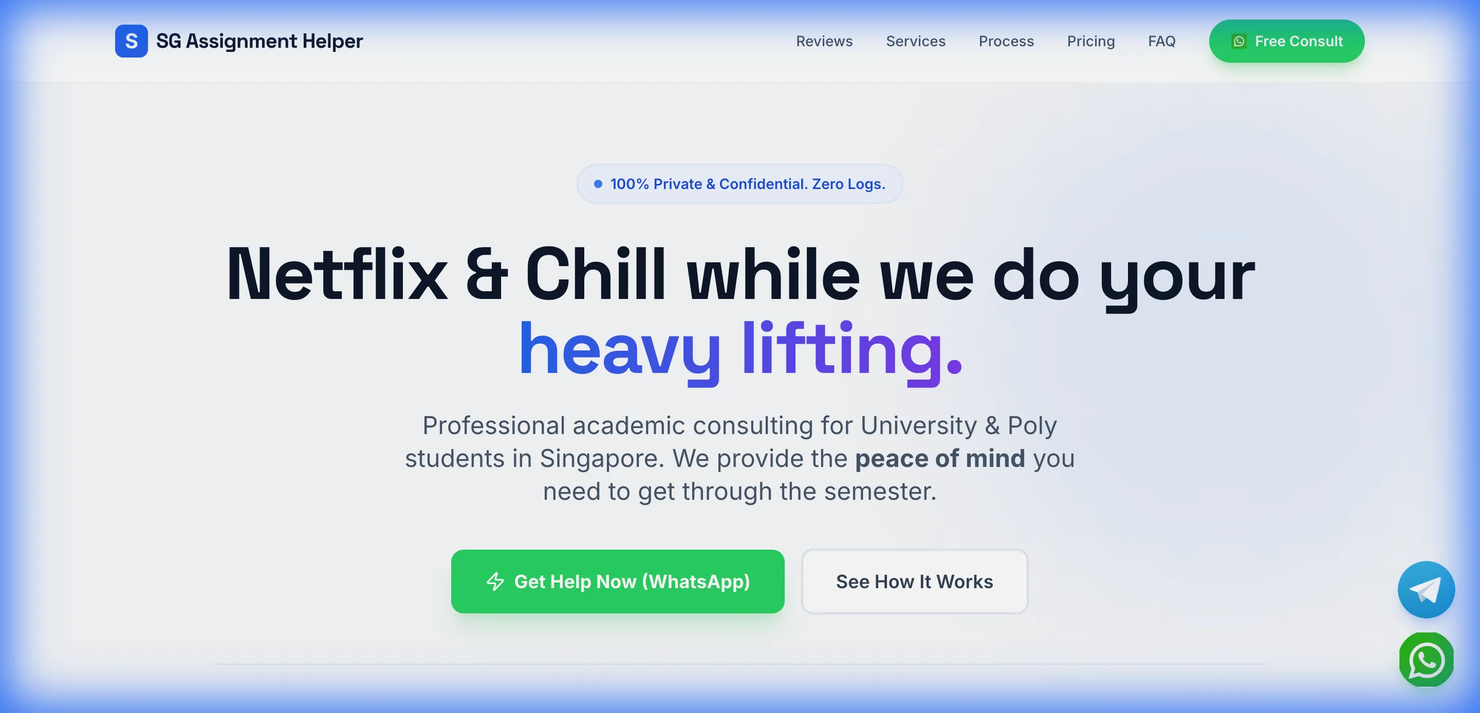 Final SG Assignment Helper Site