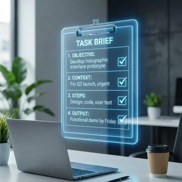 Standard Task Brief Template